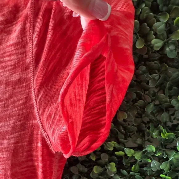 FREE PEOPLE NIGHT SKY IN VENICE RED TSHIRT - Picture 9 of 10